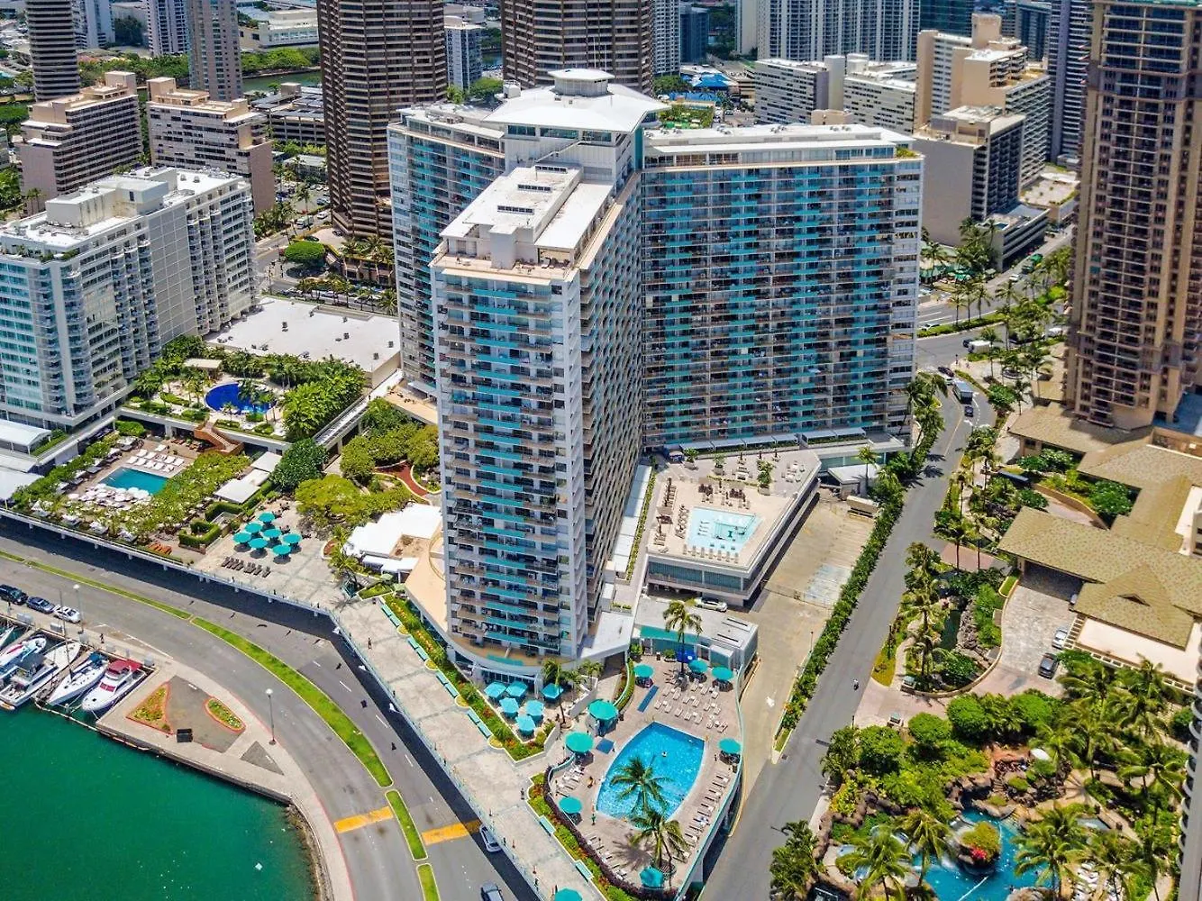 Ilikai Tower 936 Lagoon View 1Br Гонолулу
